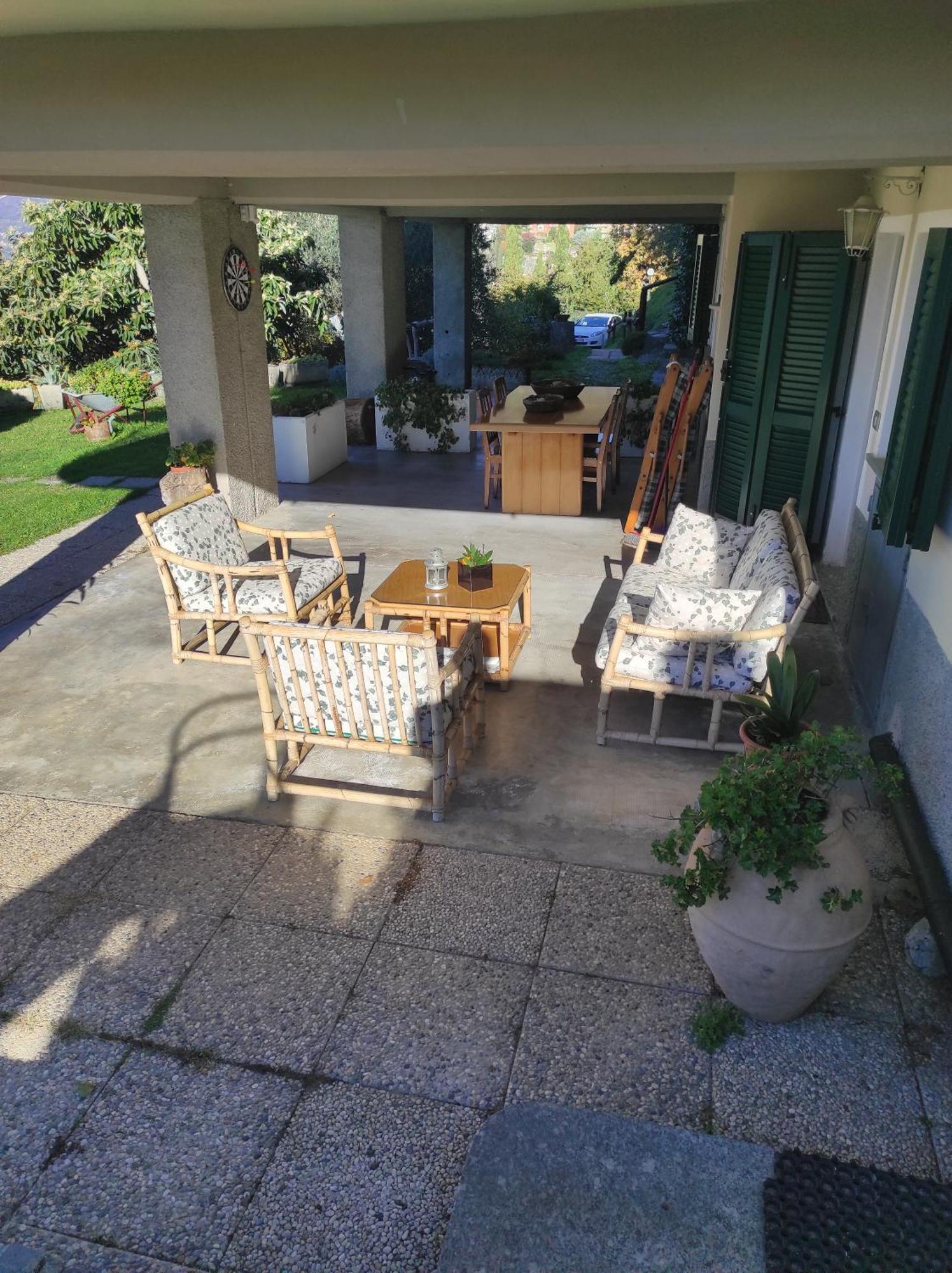 Ferienwohnung Vezio Hill House Perledo Exterior foto